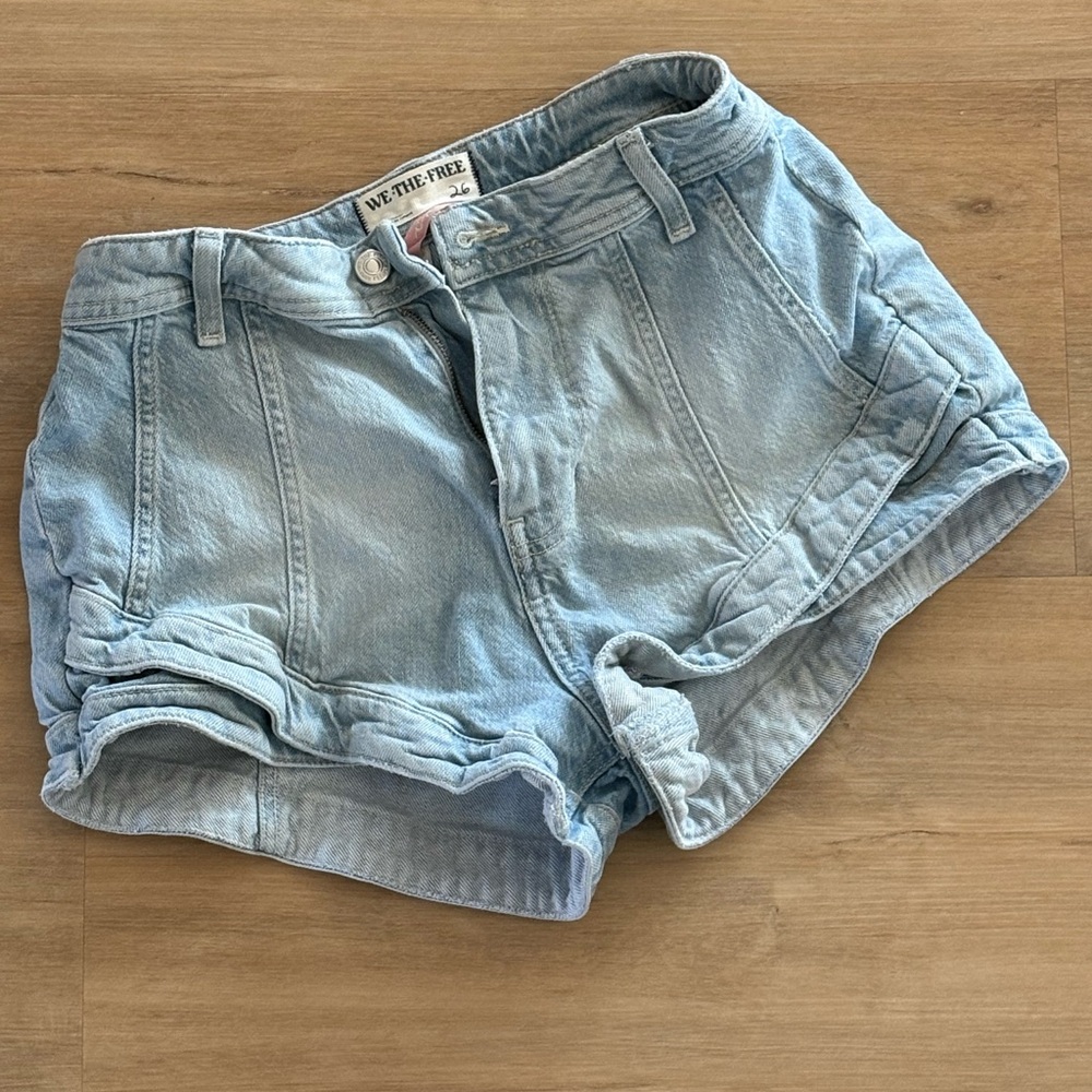 Free People High Rise Shorts